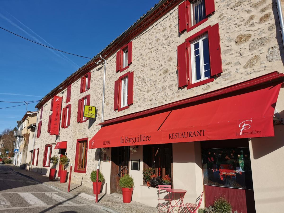 Logis Hotel Restaurant La Barguillere Saint-Pierre-de-Rivière Exterior photo
